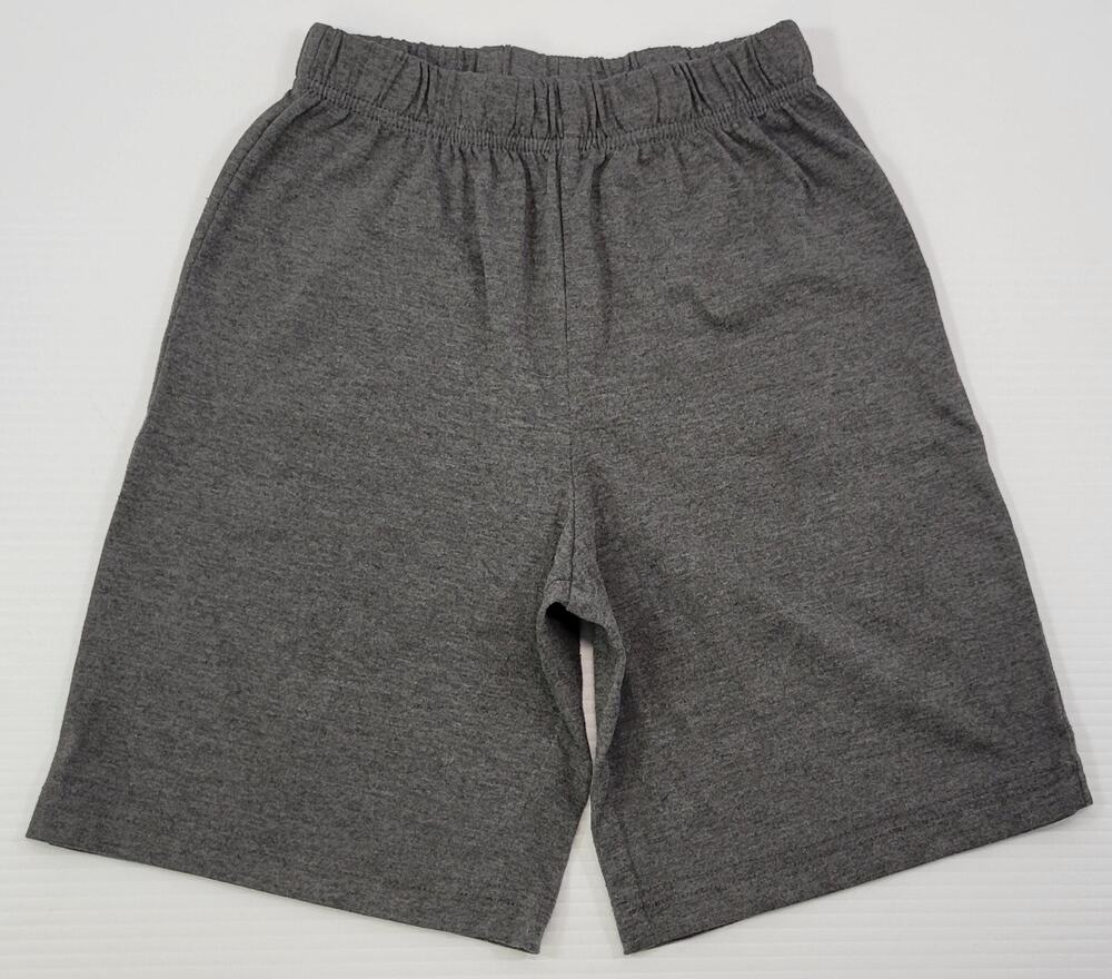 L5) Children Wonder Nation Gray Boys Sweat Shorts Medium 8
